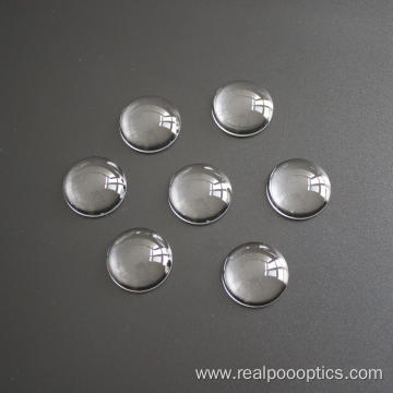 Quartz glass uncoated half-ball lens